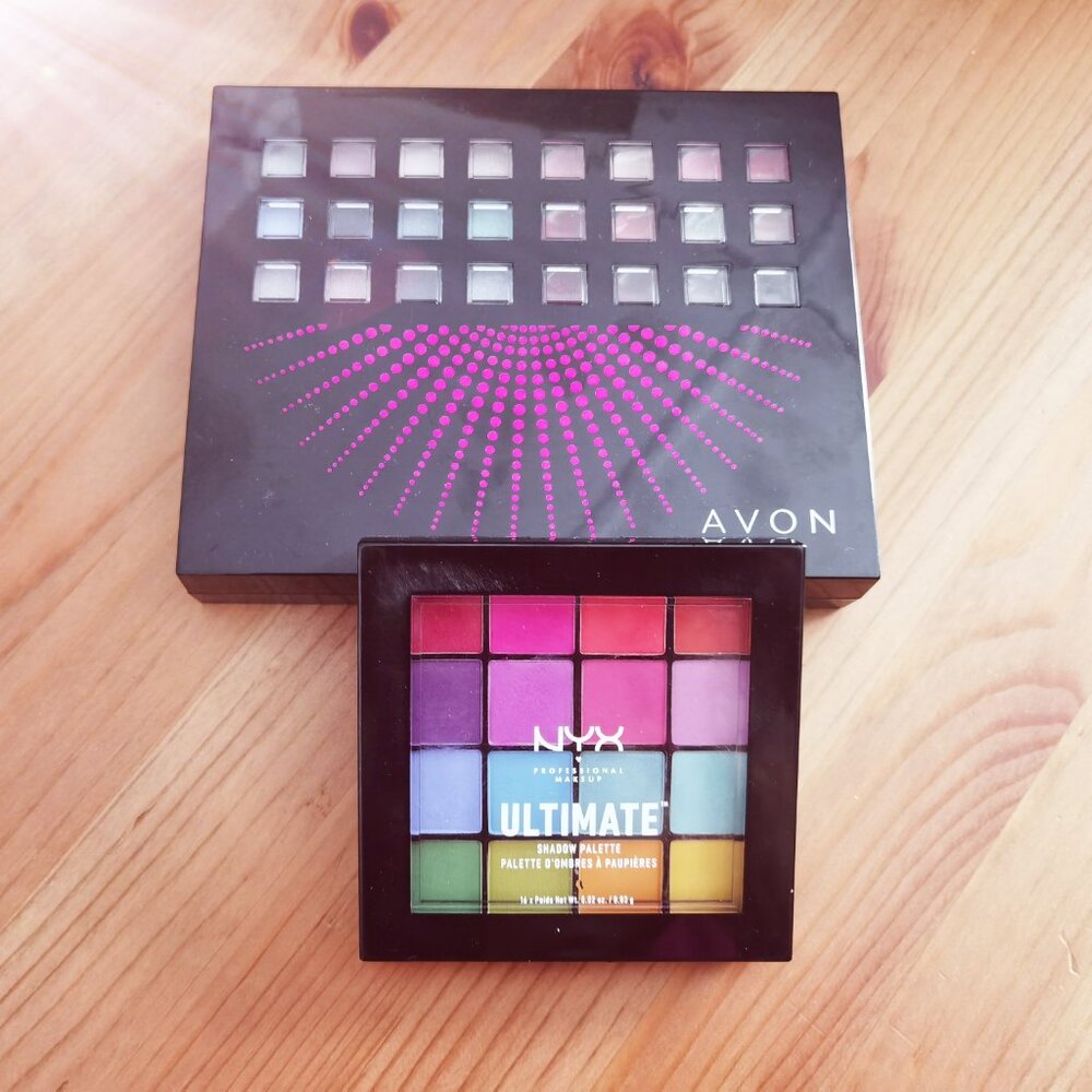 Nyx Ultimate & Avon Make up eyeshadow